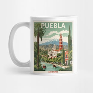 Xicotepec Puebla Mexico Vintage Tourism Travel Mug